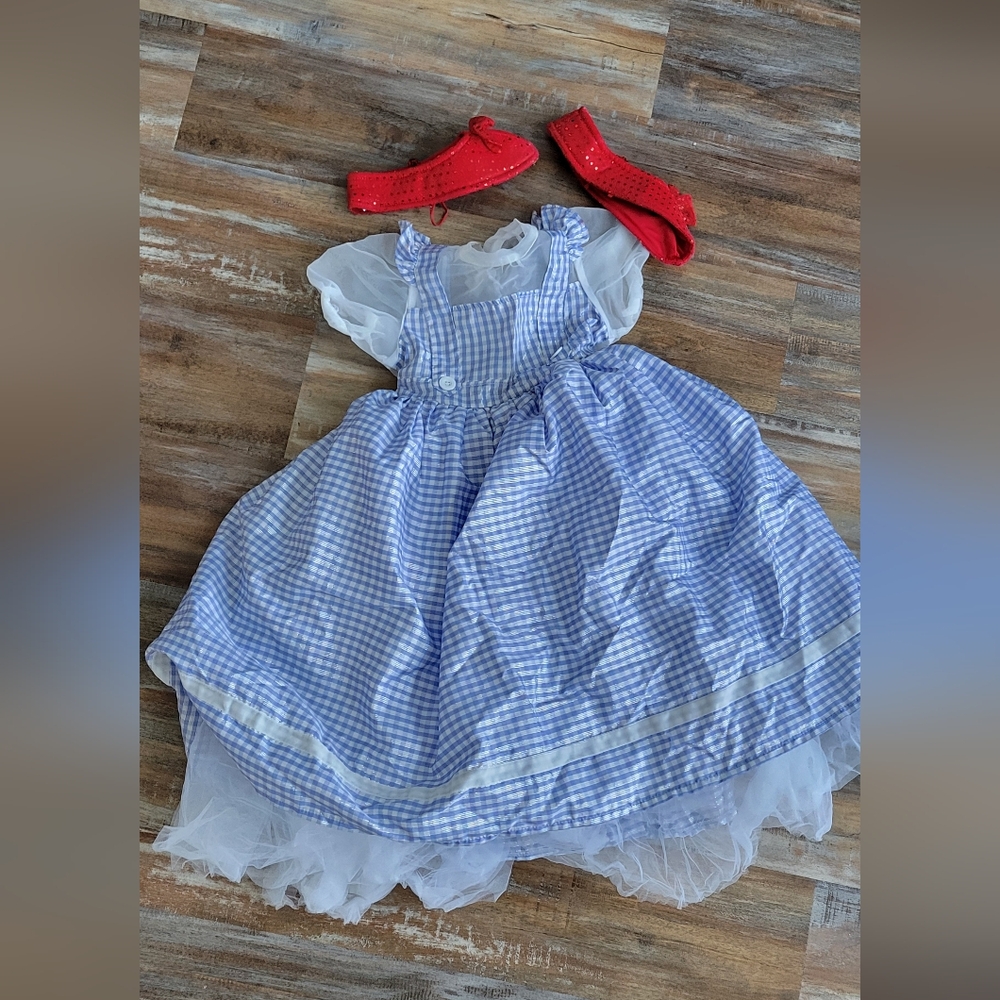 Wizard Of OZ Dorothy Kids Costume - Picture 5 of 10